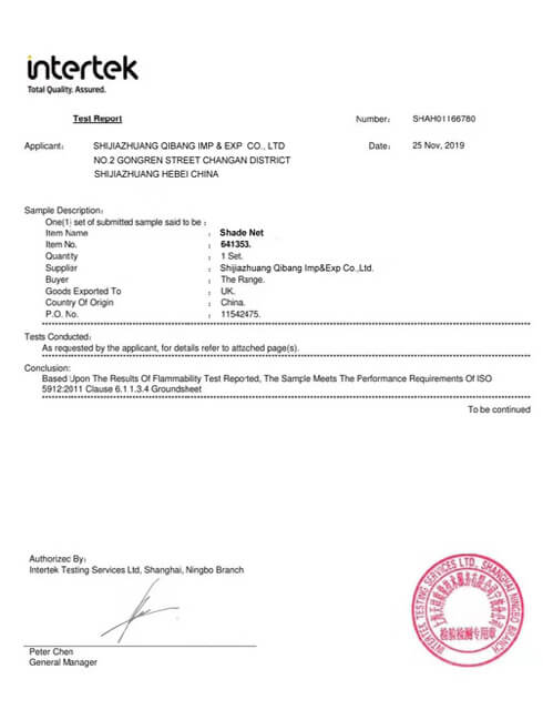 intertek certificate intertek certificate